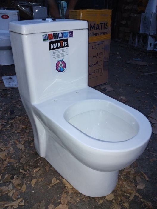 Унитаз моноблок с двойным сливом