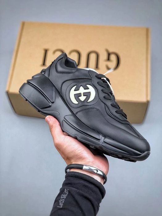 GG Rhyton Leather - Black