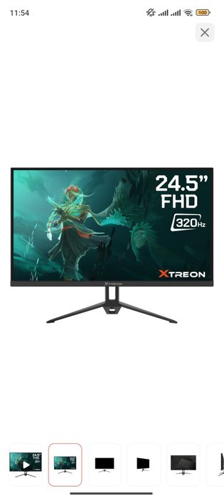 Новый монитор 320гц