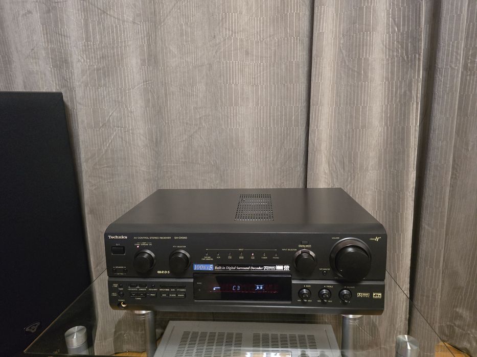 Technics SA-DX940 –Receiver AV 100W/canal 8Ω