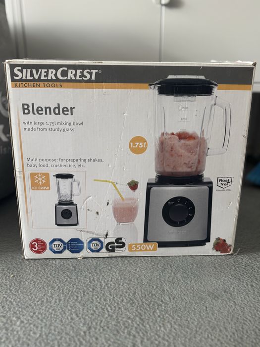 Blender silver crest