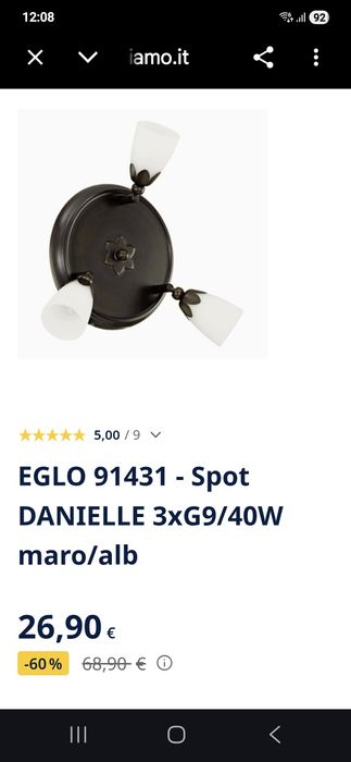 Corp iluminat, aplica, plafoniera