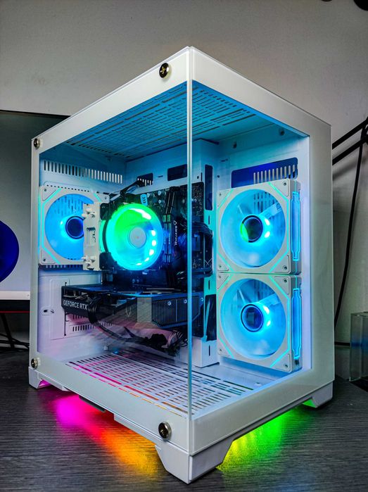 Нов! Ryzen 7 5700X, RTX 5060, 16GB RAM, 1TB SSD Nvme