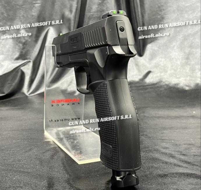 HDP ~Negru Mat~ 25 J ! Full Metal [PACHET COMPLET!] Pistol Co2 Airsoft