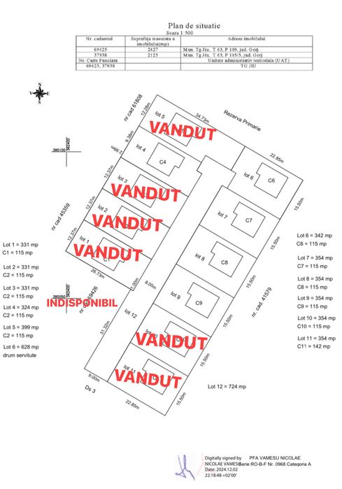 Vand CASE NOI Cartier Tismana