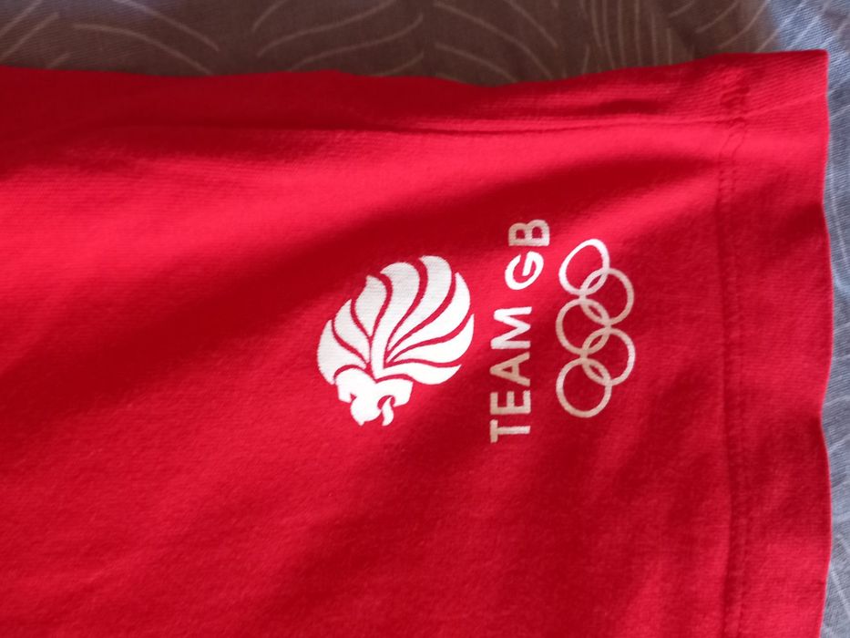 Оригинална тениска на Великобритания от Олимпийските игри,  Адидас, L