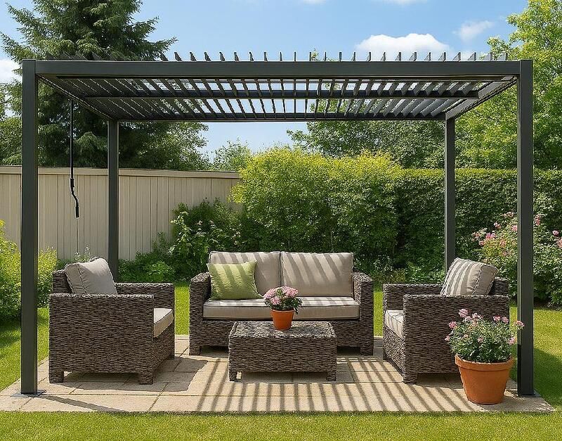 Пергола, маркиза для террас