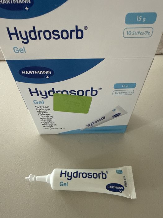 Set 9 flacoane Hydrosorb hidrogel pentru piele sigilate