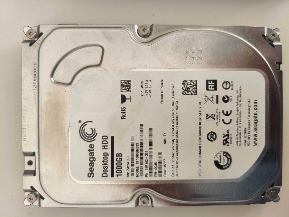 Пакет 1.5 TB HDD за компютър: Seagate 1TB + Hitachi 500GB (7200 RPM)