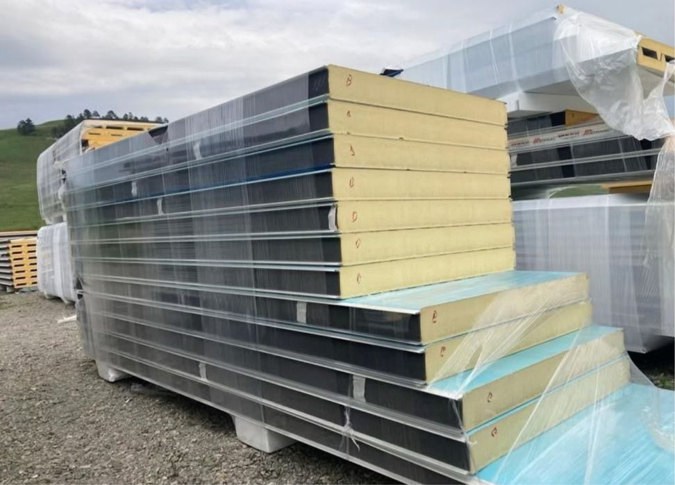 Vand panouri acoperis la orice lungime gri antracit de 40mm