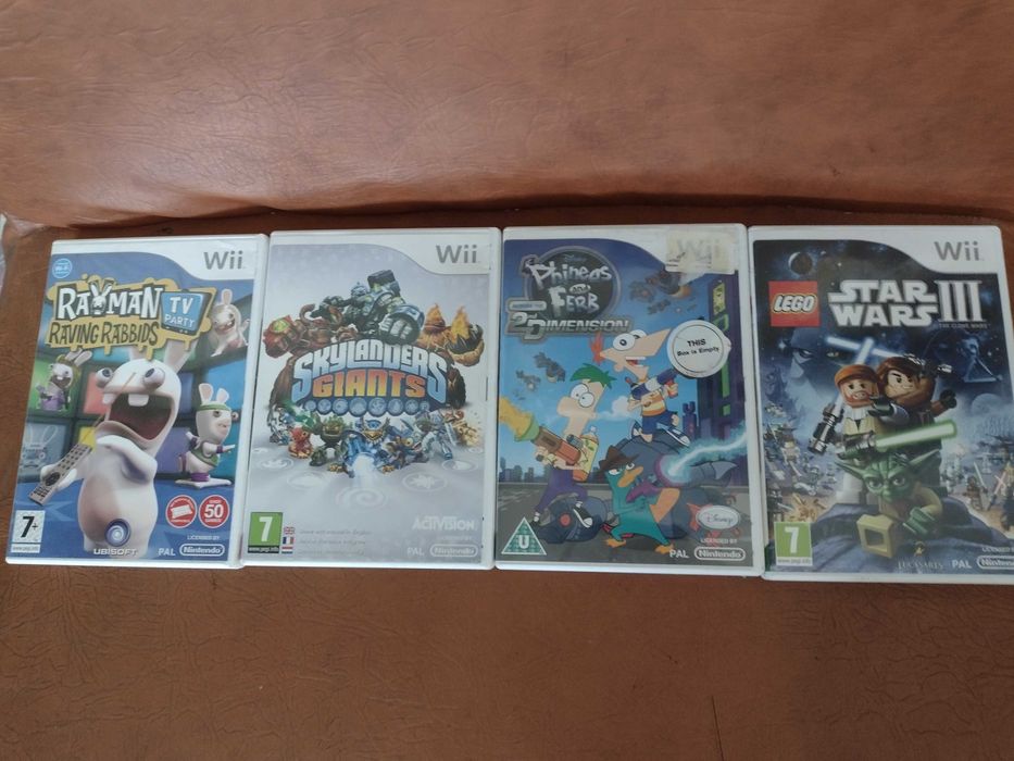 Jocuri diferite pentru wii