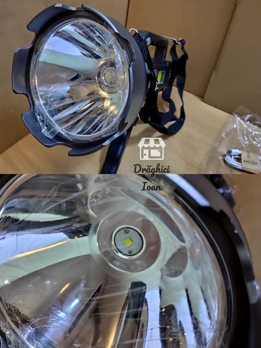 Lanterna PROIECTOR MARE TD999 cu actiune la distante f mari si led COB