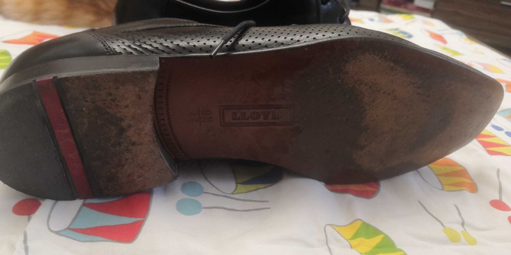 Pantofi Negri piele LLOYD, nr 44