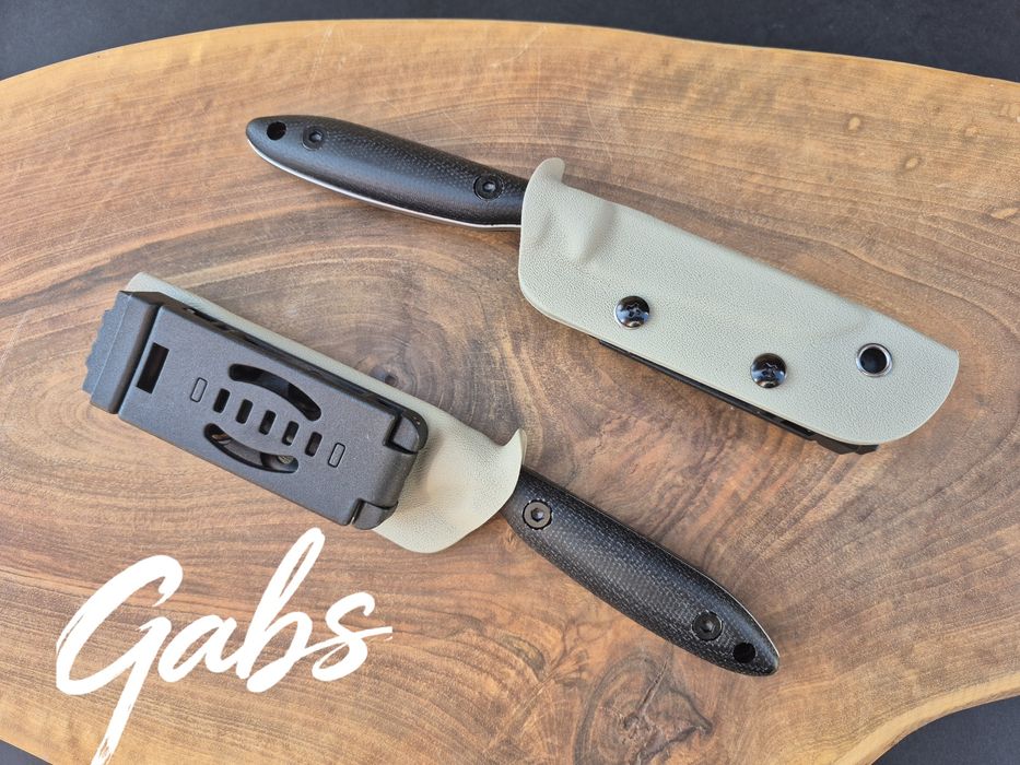 Фиксиран нож ESEE  ROWEN,фултанг DC53 с  тактическа кания Kydex