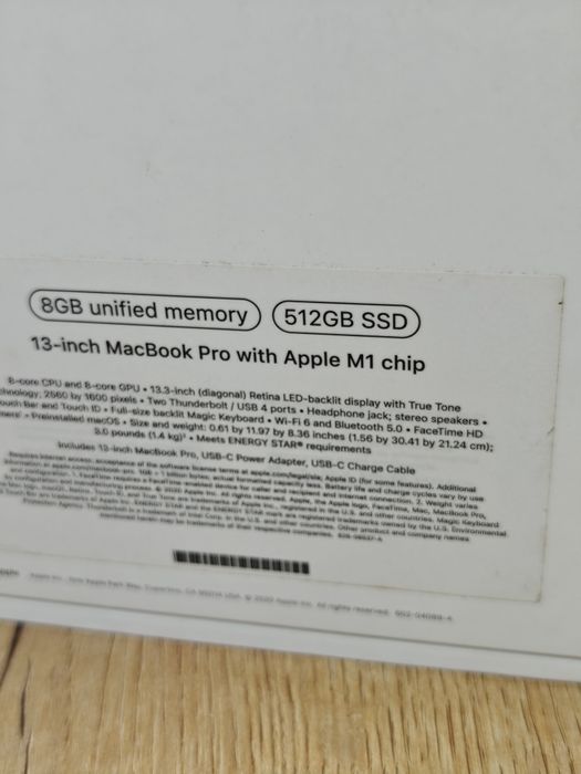 MacBook Pro | M1 Чип | 97% акб | 512гб | ОЗУ 8гб | TouchBar