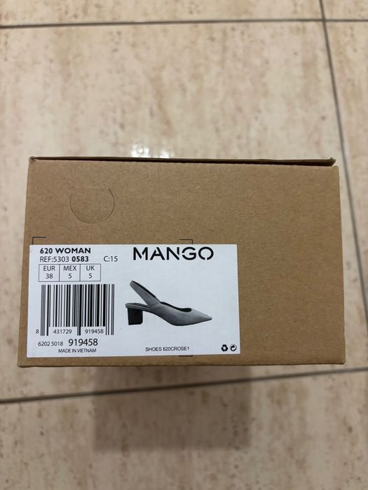 Pantofi Mango, purtați de 3-4 ori