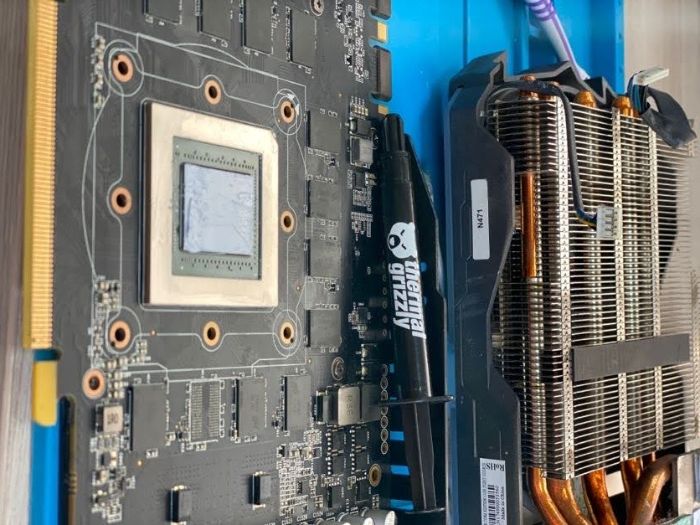 Замена термопасты термопрокладок на видеокартах