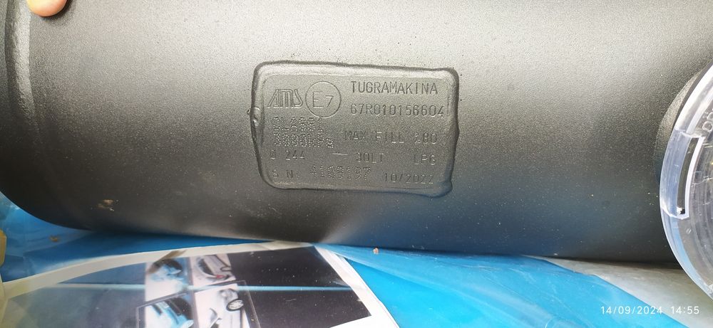 Части за газова уредба Газова бутилка с части