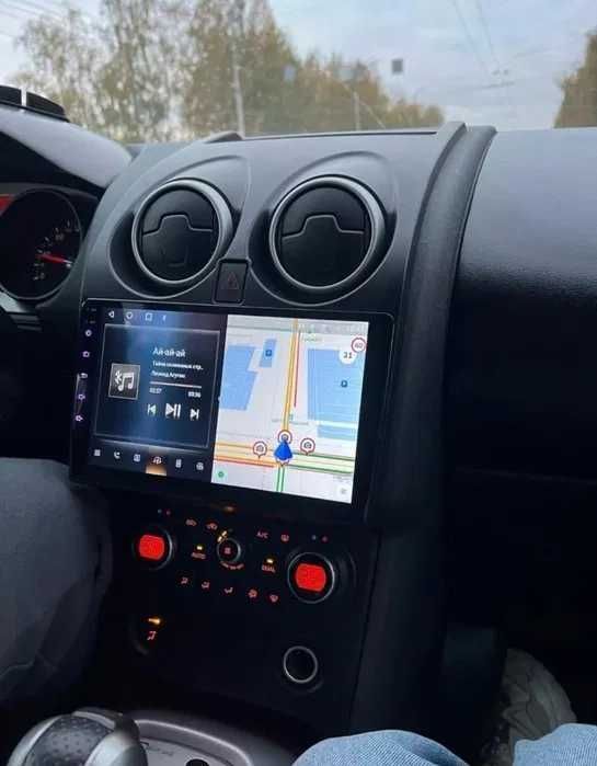 Navigatie GPS dedicata Android Nissan Qashqai 1 J10 Carplay QLED 1-8GB