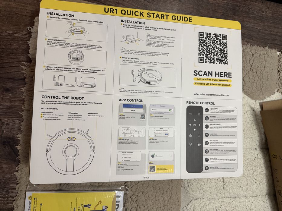 Uninell UR1 Robot vacuum cleaner