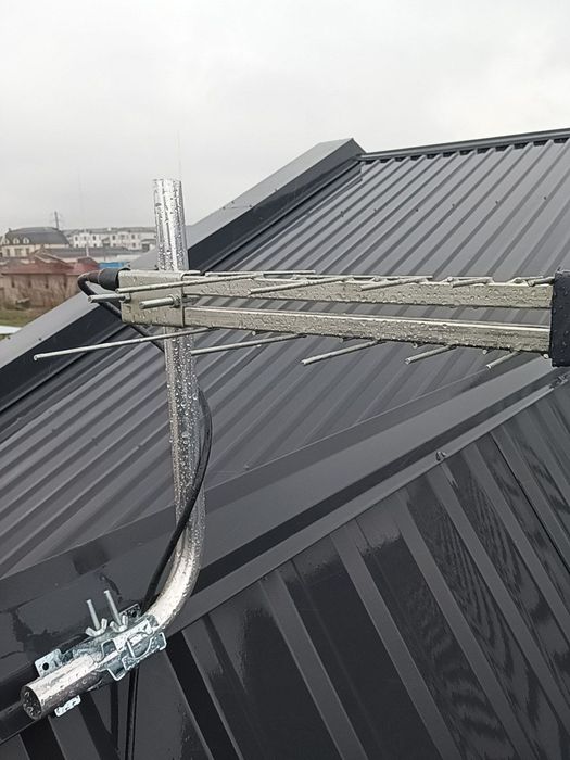 Установка эфирных антенн, настройка SMART TV, монтаж телевизора