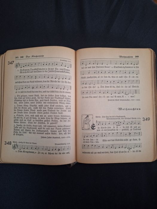 стари Немски църковни книги и Библия