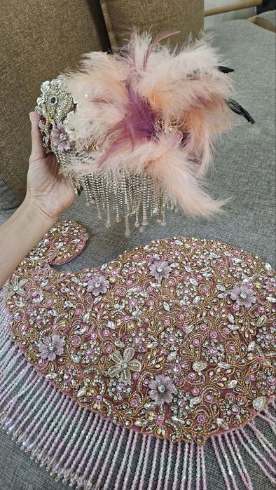 Платье, дастремол, калпокча