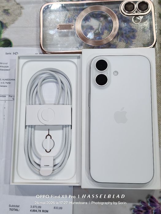 Apple iPhone 17 -256 GB Alb / Factura și Garanție !