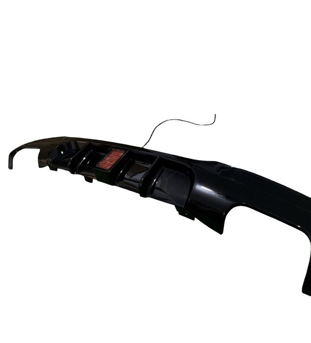 Бмв Е90 Е91 Оребрен Дифузьор / Добавка за задна броня / BMW E90 E91