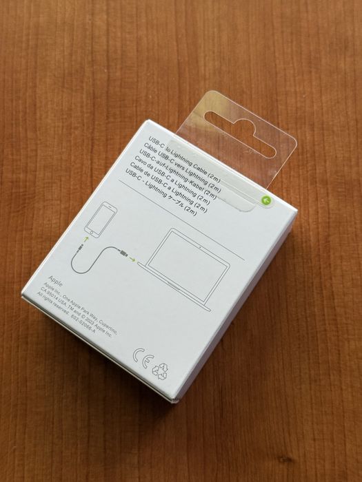 Cablu date  Apple Lightning-Type C -Sigilat - 2 Metri-iPhone