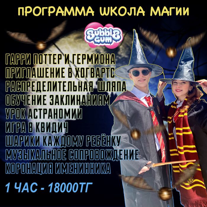 Магическая Программа от Гарри Поттера и Гермионы!