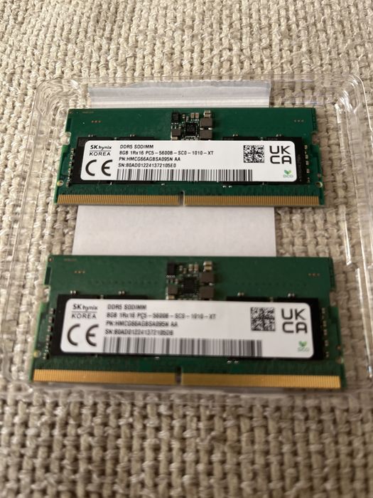 Памет ddr5-4800SK Hynix Sodimm 16GB(2x8)