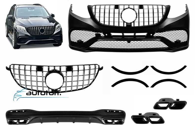 Pachet exterior compatibil Mercedes GLE W166 (2015-2019) GLE 63AMG Design