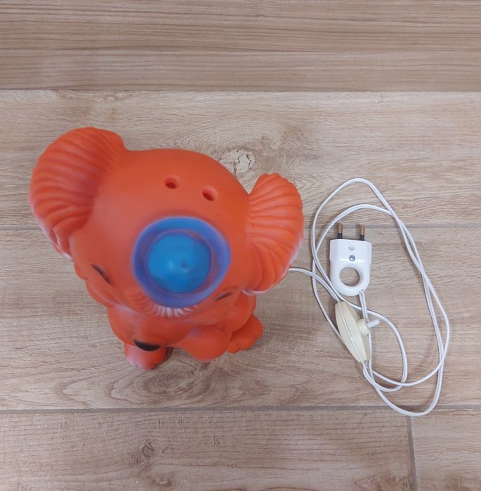 Ретро гумена играчка лампа от 1960-1970г.