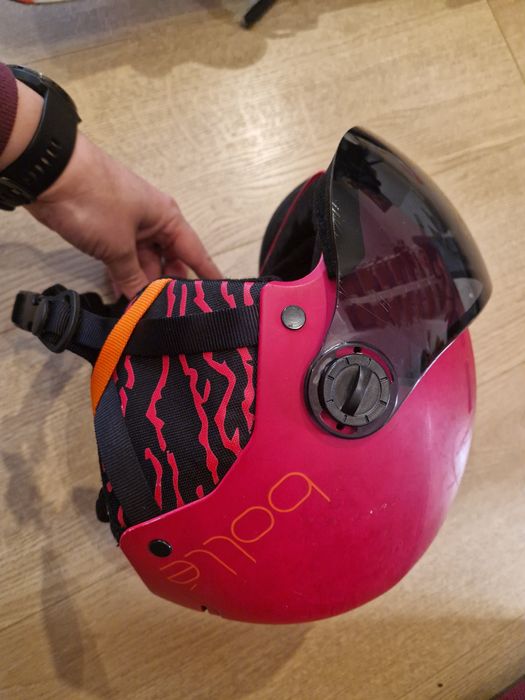 Casca copii cu viziera Bolle QUIZ VISOR 49-52cm