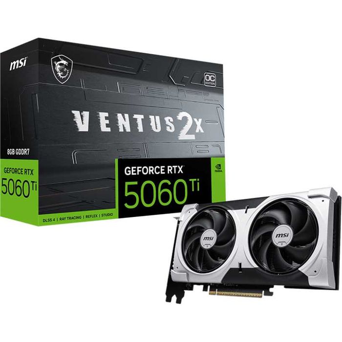 MSI RTX 5060 Ti 8GB GDDR7 VENTUS 2X O | NOU SIGILAT cu garantie - Placa video