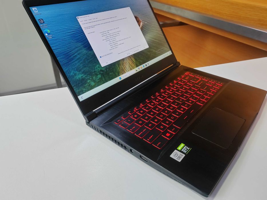 MSI GF65 Thin  i5-10200H , 16gb ram , RTX3060 Magazin CashGen Nitro