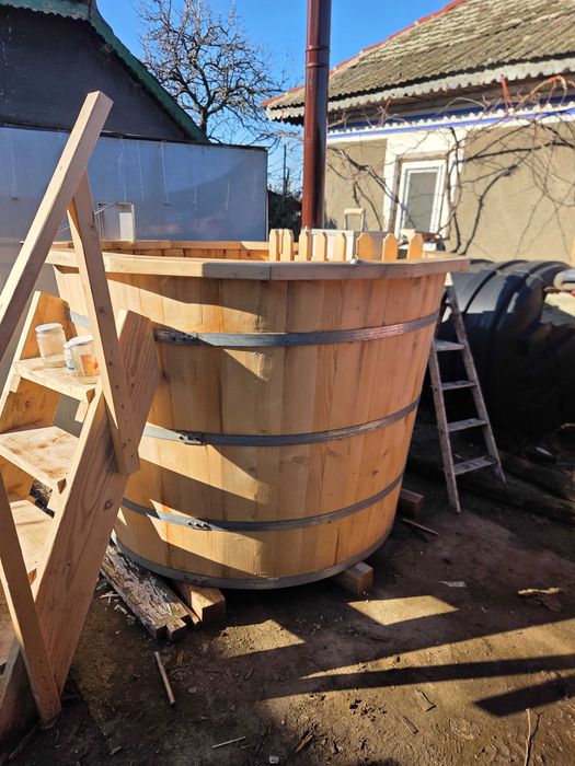 Ciubar din lem si soba 4 5 persoane