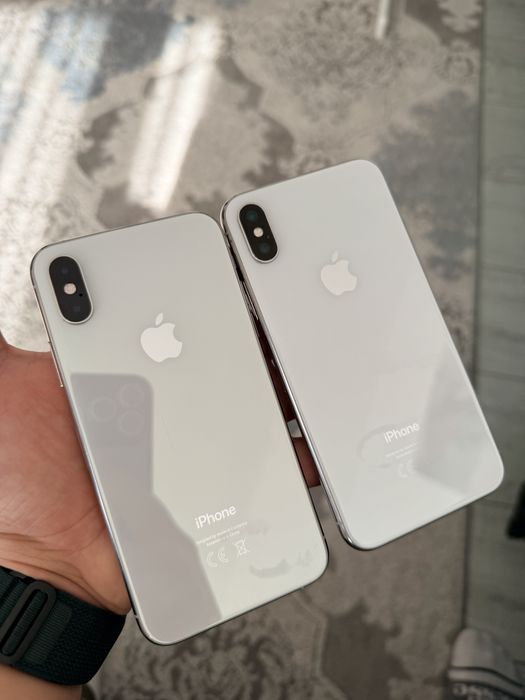 iPhone X 64Gb si iPhone XS 256Gb albe ambele !
