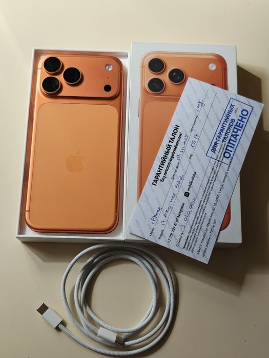 iPhone 17 Pro Max 512 gb ёмкость 98 E sim