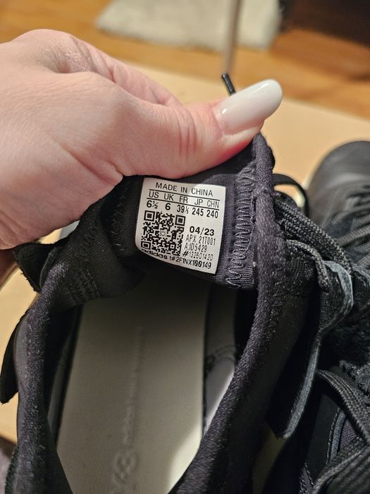 Sneakers Y-3 piele naturala