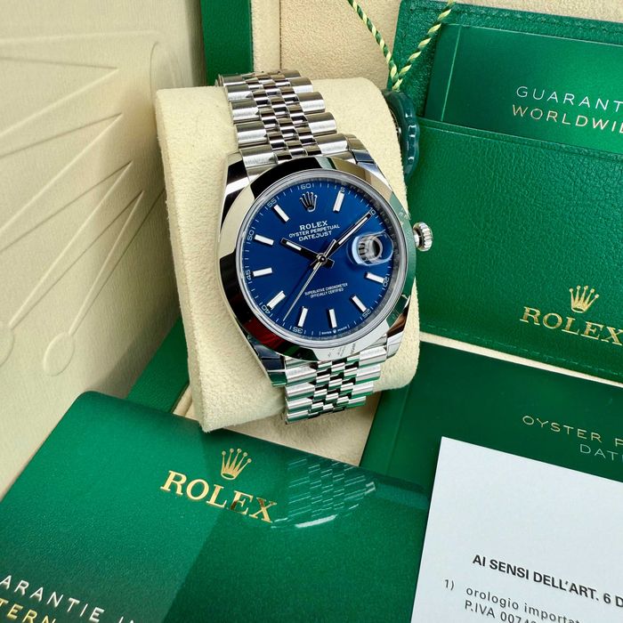 Rolex Datejust Blue Dial | PE STOC | 41mm | 10.400 E | 126300 | 2025
