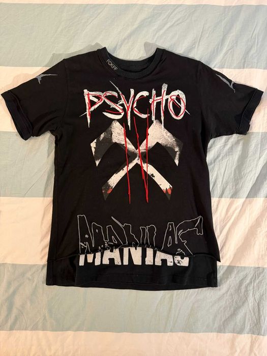 Тениска марка LUDA "PSYCHO", размер S