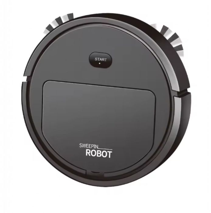 Интелигентна прахосмукачка робот 3в1 две четки и моп