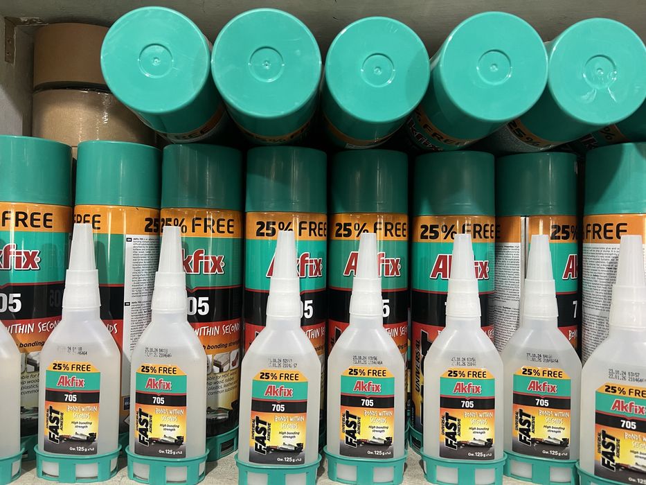 АКЦИЯ Клей AKFIX 705 (Турция)500г+125г/AKFIX 705 (Turkiya)-500g+125g