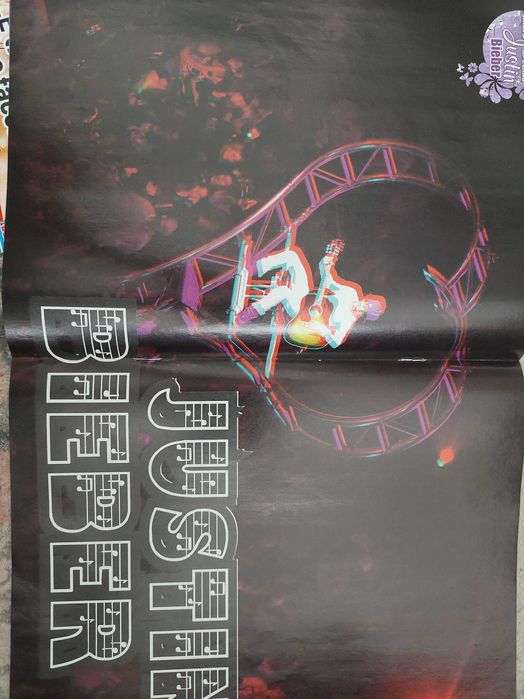 poster 3d justin bieber