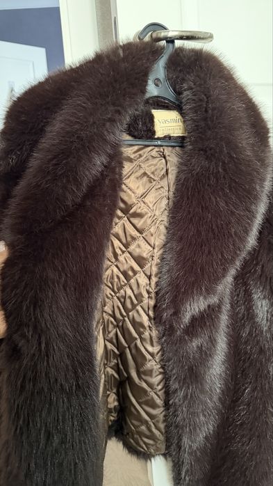 Эко шуба, зимняя, теплая