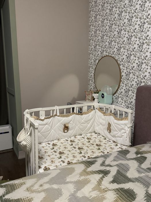 Кроватка приставная