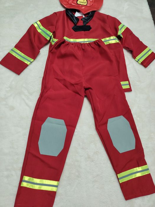 Costum pompier Halloween 7-9ani