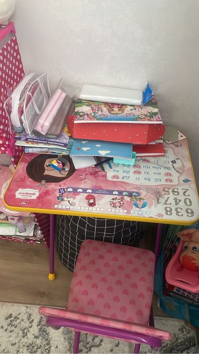 Детский стол+стульчик